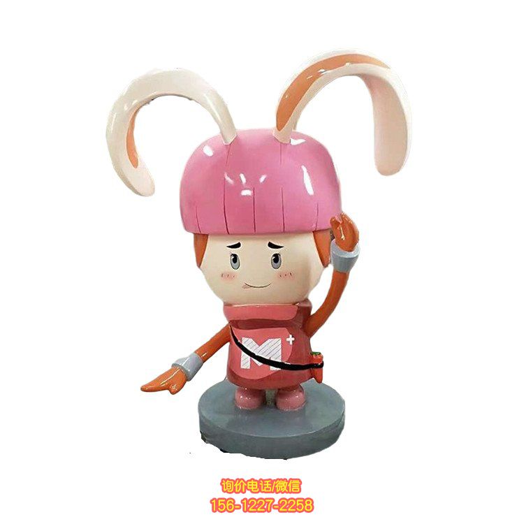 玻璃鋼卡通園林雕塑，景觀美化新視角