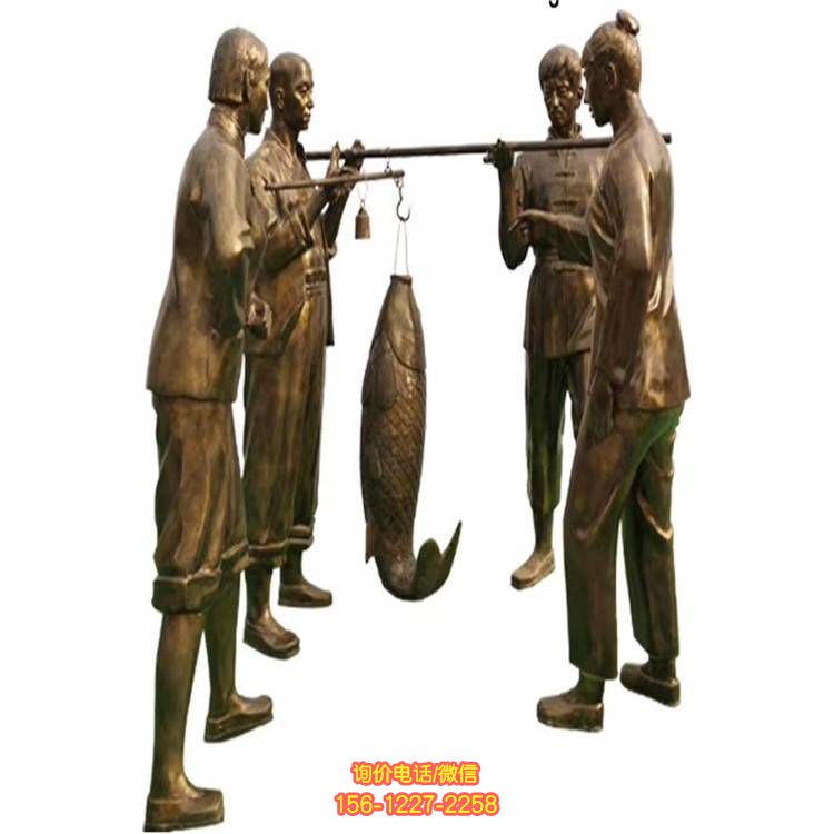 玻璃鋼人物雕塑：動感與靈動的完美結合