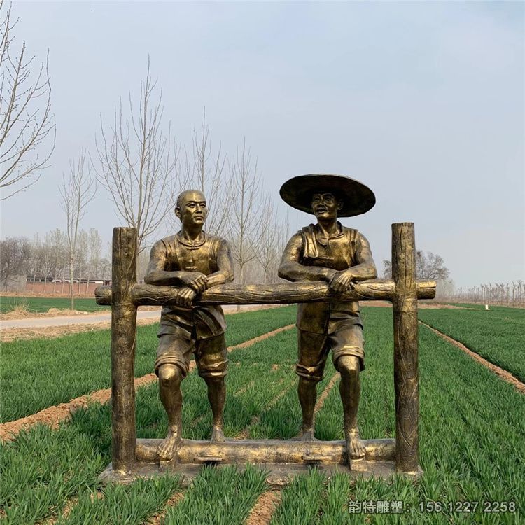 農耕雕塑64